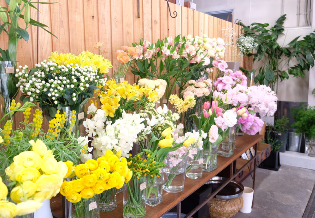 長野の園芸店舗③：花屋 ことの葉