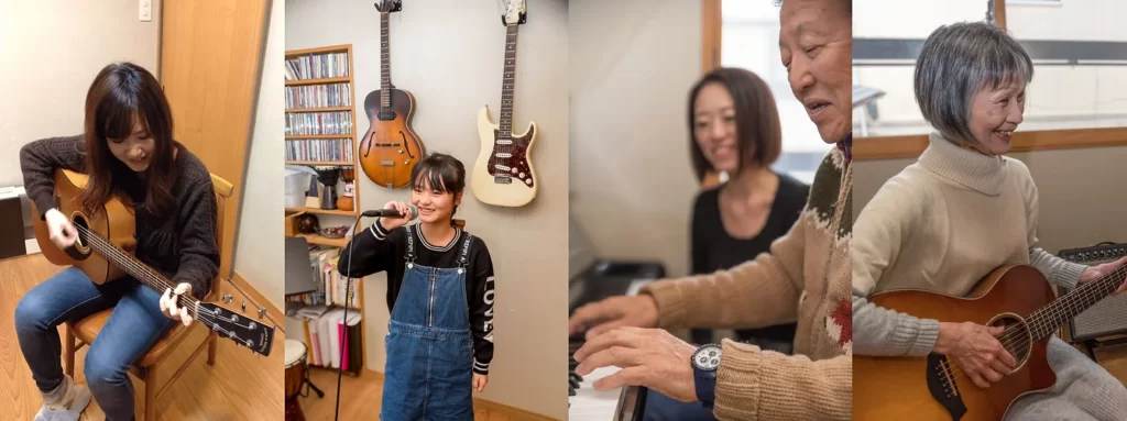 名古屋市緑区ボーカル ギター教室 Shiraki Music School