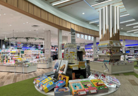 埼玉の店舗⑦：未来屋書店 レイクタウン店